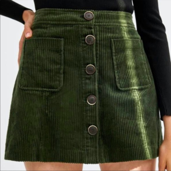 Zara Dresses & Skirts - Like New Zara Corduroy Skirt